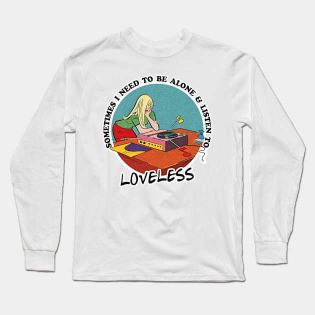 MBV Loveless / Music Obsessive Fan Design Long Sleeve T-Shirt by DankFutura